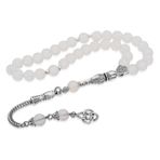 Teleplus Doğal Mat Kuvars Taşı Tesbih