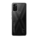 Teleplus General Mobile GM 21 Plus Kılıf Lüks Silikon Şeffaf + Nano Ekran Koruyucu Kılıf