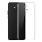 Teleplus Huawei Mate 20 Lite Silikon Şeffaf Tam Kapatan Cam Kılıf