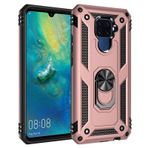 Teleplus Huawei Mate 30 Lite Siyah Vega Yüzüklü Tank Kapak Kılıf