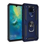 Teleplus Huawei Mate 30 Lite Vega Yüzüklü Tank Kapak Lacivert Nano Ekran Koruyucu Cep Telefonu Kılıfı