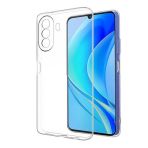 Teleplus Huawei Nova Y70 Kamera Korumalı TPU Silikon Şeffaf Kılıf