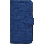 Teleplus Huawei P40 Pro Lacivert Kumaş Spor Standlı Cüzdan Kılıf