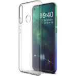 Teleplus Huawei Y6P Kılıf Lüks Silikon Şeffaf ve Nano Ekran Koruyucu