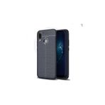 Teleplus Huawei Y6S 2019 Deri Dokulu Gri Nano Ekran Koruyucu Silikon Cep Telefonu Kılıf