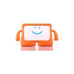 Teleplus iPad 10.2 2021 9. Nesil İbuy Karakter Silikon Turuncu Kılıf