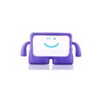 Teleplus iPad 2 3 4 Kılıf Ibuy Karakter Tutacaklı Silikon Mor