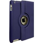 Teleplus iPad Mini 2 3 Kılıf Kapaklı Standlı 360 Dönerli Standlı Kapak Dn1 Lacivert