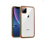 Teleplus iPhone 11 Pro Mat Arkası Şeffaf Süper Silikon Karışık Renk Kılıf Nano Glass Ekran Koruyucu