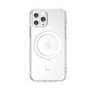 Teleplus iPhone 11 Pro Max Coss Wireless Destekli Hibrit Silikon + Mıknatıslı Kartlıklı Kılıf
