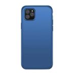 Teleplus iPhone 11 Pro Max Lüks Silikon Nano Ekran Koruyucu Lacivert Kılıf