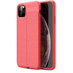 Teleplus iPhone 12 Pro Deri Dokulu Silikon Lacivert Kılıf
