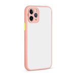 Teleplus Iphone 12 Pro Hux Kamera Korumalı Pembe Silikon Cep Telefonu Kılıf