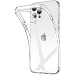 Teleplus iPhone 13 Pro Max Kılıf Lüks Tpu Silikon Şeffaf Nano Ekran Koruyucu Kamera Koruyucu