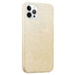 Teleplus iPhone 13 Pro Max Renkli Kılıf Simli Silikon