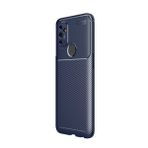 Teleplus Oneplus Nord N100 Negro Karbon Dokulu Nano Ekran Koruyucu Siyah Silikon Cep Telefonu Kılıf