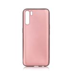 Teleplus Oppo Reno 3 Lüks Mat Silikon Nano Ekran Koruyucu Lacivert Kılıf