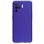 Teleplus Oppo Reno 5 Lite Kamera Korumalı Premier Silikon Rose Gold + Nano Ekran Koruyucu Kılıf