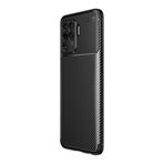 Teleplus Oppo Reno5 Lite Negro Karbon Silikon Siyah Kılıf