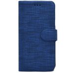 Teleplus Samsung Galaxy A51 Kumaş Spor Standlı Cüzdan Lacivert Kılıf