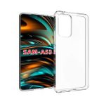Teleplus Samsung Galaxy A53 Kılıf Lüks Korumalı Tpu Silikon Şeffaf ve Nano Ekran Koruyucu
