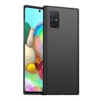 Teleplus Samsung Galaxy A71 Lüks Mat Kırmızı Silikon Cep Telefonu Kılıf