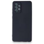 Teleplus Samsung Galaxy A72 Kamera Korumalı İçi Kadife Mor Ve Silikon Kılıf