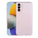 Teleplus Samsung Galaxy M13 Kamera Korumalı Premier Silikon Rose Gold Kılıf