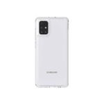 Teleplus Samsung Galaxy M51 Coss Hybrid Sert Silikon Şeffaf Kılıf + Nano Ekran Koruyucu + Kamera Koruyucu