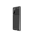 Teleplus Samsung Galaxy Note 20 Negro Karbon Lacivert Tam Kapatan Nano Ekran Koruyucu Silikon Cep Telefonu Kılıf