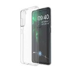 Teleplus Samsung Galaxy S21 5G Lüks Korumalı Şeffaf Silikon Cep Telefonu Kılıfı