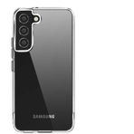 Teleplus Samsung Galaxy S22 5G Forst Hybrid Kristal Silikon Şeffaf Kılıf