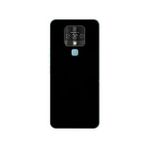 Teleplus Tecno Camon 16 Kılıf Mat Korumalı Biye Silikon Mavi Nano Ekran Koruyucu