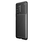 Teleplus Xiaomi Mi 11I Kılıf Lüks Kamera Korumalı Karbon Silikon Lacivert Nano Ekran Koruyucu