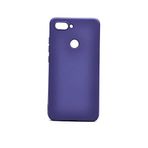 Teleplus Xiaomi Mi 8 Lite Lüks Silikon Lacivert Kılıf