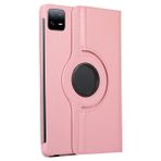 Teleplus Xiaomi Mi Pad 6 Pro Kılıf Kapaklı Standlı 360 Dönerli Standlı Kapak Dn2 Pembe