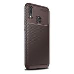 Teleplus Xiaomi Mi Play Negro Karbon Kahverengi Silikon Kılıf