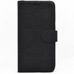 Teleplus Xiaomi Mi10T Kumaş Spor Standlı Cüzdan Siyah Kılıf