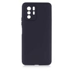 Teleplus Xiaomi Poco X3 GT Kamera Korumalı Mat Premier Silikon Siyah Kılıf ve Nano Ekran Koruyucu