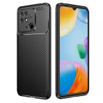 Teleplus Xiaomi Redmi 10C Kamera Korumalı Negro Siyah Nano Ekran Koruyucu Silikon Cep Telefonu Kılıf