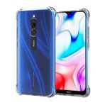Teleplus Xiaomi Redmi 8 Darbe Korumalı Silikon Şeffaf Kılıf