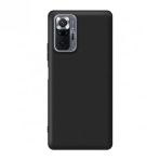 Teleplus Xiaomi Redmi Note 10 Pro Max Lüks Mat Silikon Nano Ekran Koruyucu Siyah Kılıf