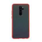 Teleplus Xiaomi Redmi Note 8 Pro Hybrid Bumper Mat Siyah Nano Ekran Koruyucu Silikon Cep Telefonu Kılıf
