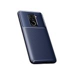 Teleplus Xiaomi Redmi Note 9 Negro Karbon Silikon + Nano Ekran Koruyucu Kılıf