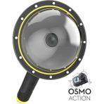 Telesin Djı Osmo Action İçin 6" Dome Port Housing Su Geçirmez Su Altı ve Üstü Yarım Küre