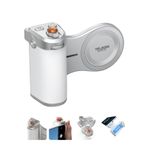 TELESIN Manyetik Pro Shot Görüntüleme Kavraması, Ergonomik DSLR Tarzı Telefon Kamera Tutacağı, 3200mAh Pilli, Kablosuz Deklanşör Düğmesi, Özel Renkli Tuş Kapakları, iPhone 17 16 15 14 13 12 için Güçlü