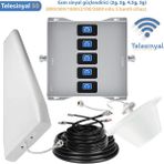 Telesinyal 50 Gsm Telefon Sinyal Güçlendirici, Yükseltici ve Arttırıcı (beş bantlı) 2g 3g 4.5g lte ve 5g