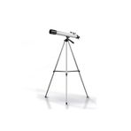 Teleskop 100 Kat Yakınlaştırma 50MM Eğitici Astronomik Uzay Doğa Ay Gözlem Teleskobu + Tripod