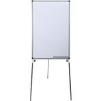 Teleskopik Ayaklı Yazı Tahtası 80X120, Beyaz, Çok Amaçlı ve Pratik Tasarım - Ahşap - Beyaz - Seçenek 1
