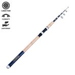 Teleskopik Karbon Spin Olta Kamışı - 300Cm 40/80 Gr - Mantar Sap - Ocean